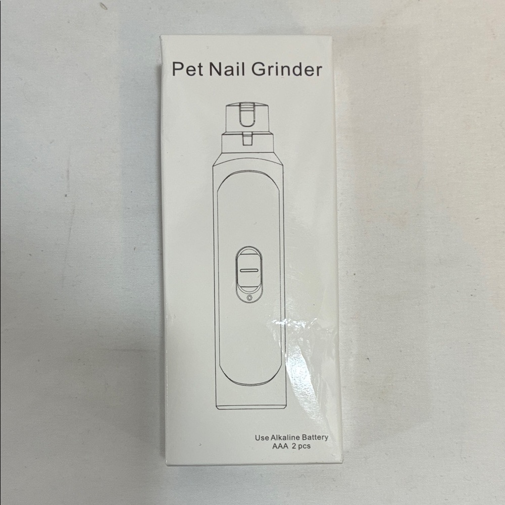 Pet Nail Grinder - White
